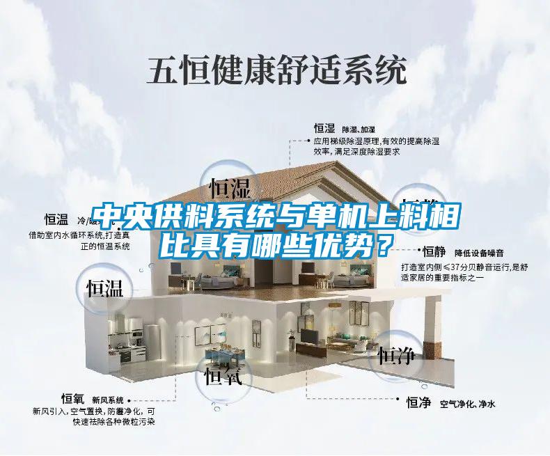 中央供料系统与单机上料相比具有哪些优势？