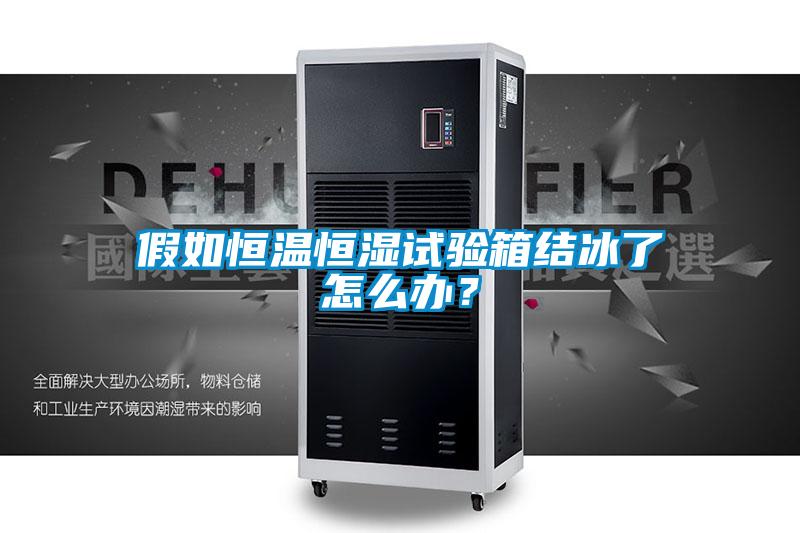 假如恒温恒湿试验箱结冰了怎么办？