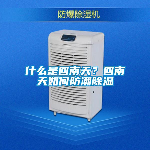 什么是回南天？回南天如何防潮除湿