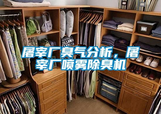 屠宰厂臭气分析，屠宰厂喷雾除臭机