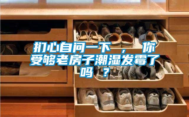 扪心自问一下 ， 你受够老房子潮湿发霉了吗 ？