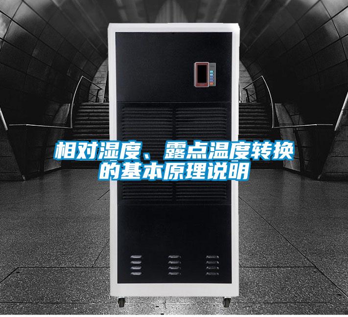 相对湿度、露点温度转换的基本原理说明
