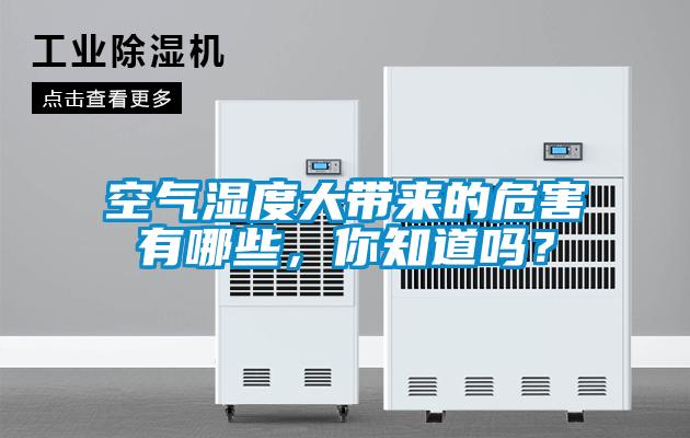 空气湿度大带来的危害有哪些，你知道吗？