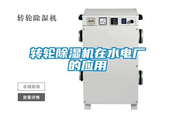 转轮精品一区二区三区水蜜桃在水电厂的应用