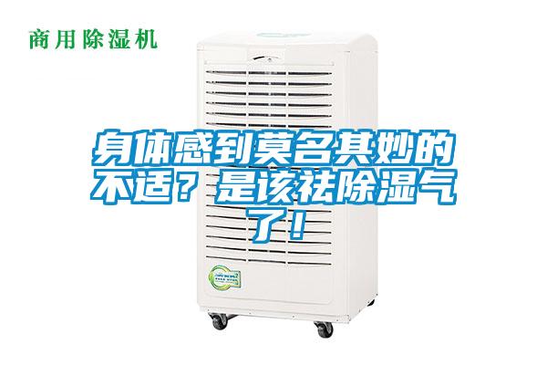 身体感到莫名其妙的不适？是该祛除湿气了！