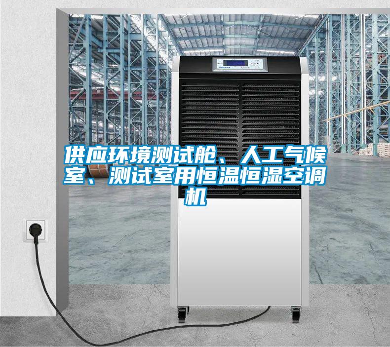 供应环境测试舱、人工气候室、测试室用恒温恒湿空调机