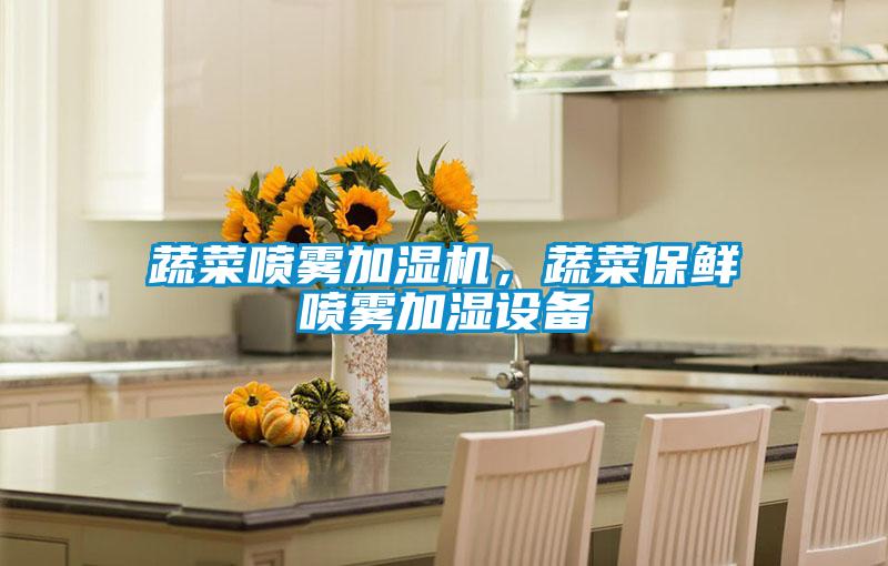 蔬菜喷雾加湿机，蔬菜保鲜喷雾加湿设备