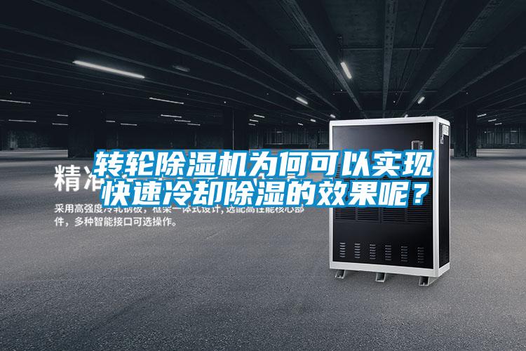 转轮精品一区二区三区水蜜桃为何可以实现快速冷却除湿的效果呢？