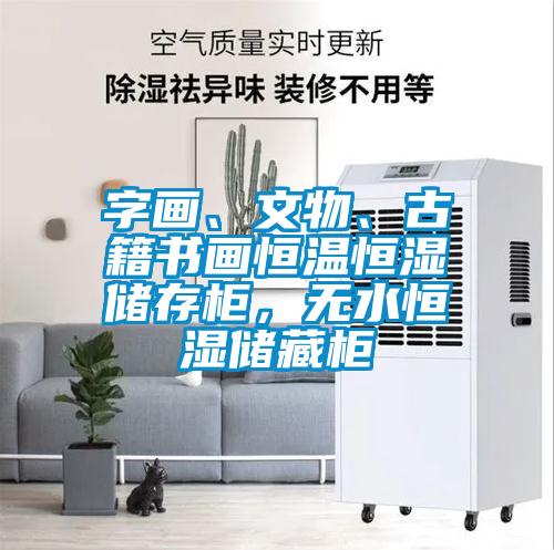 字画、文物、古籍书画恒温恒湿储存柜，无水恒湿储藏柜