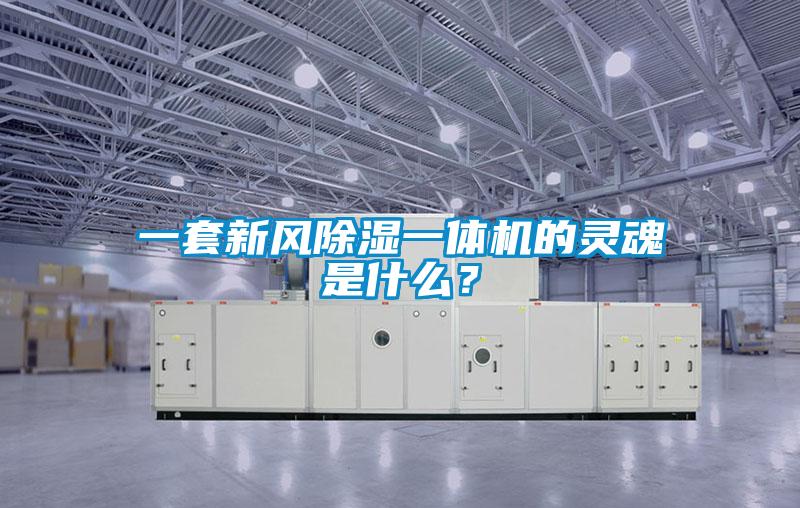 一套新风除湿一体机的灵魂是什么？