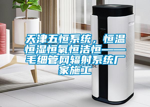 天津五恒系统，恒温恒湿恒氧恒洁恒——毛细管网辐射系统厂家施工