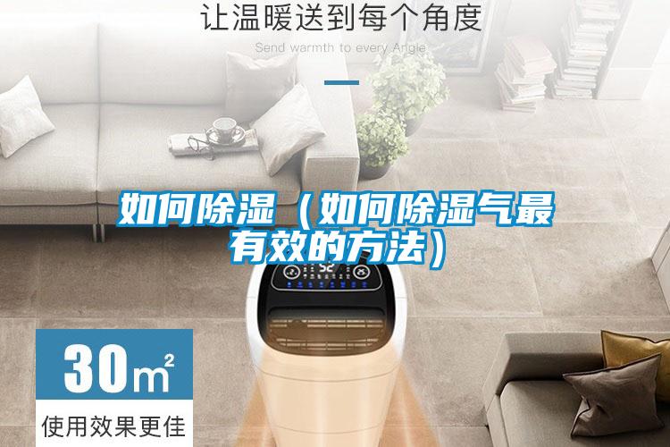 如何除湿(如何除湿气最有效的方法)