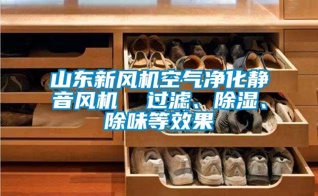 山东新风机空气净化静音风机  过滤、除湿、除味等效果