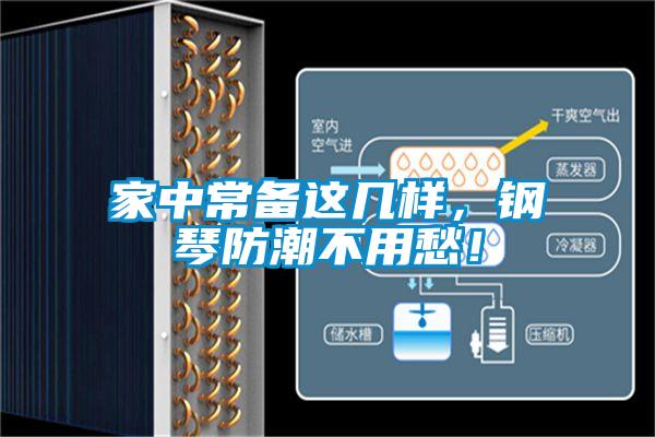 家中常备这几样，钢琴防潮不用愁！