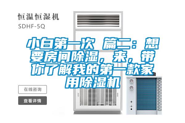 小白第一次 篇二：想要房间除湿，来，带你了解我的第一款家用精品一区二区三区水蜜桃