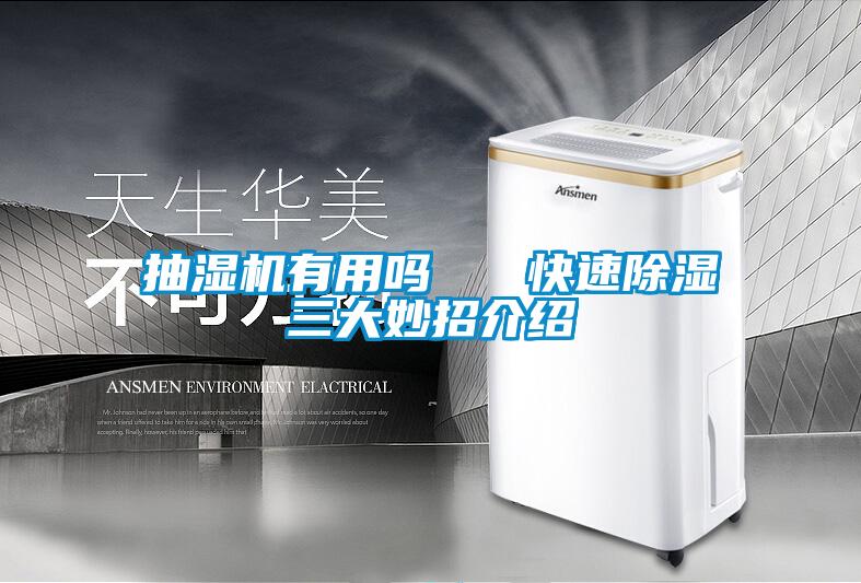 抽湿机有用吗 快速除湿三大妙招介绍