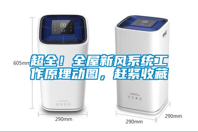 超全！全屋新风系统工作原理动图，赶紧收藏