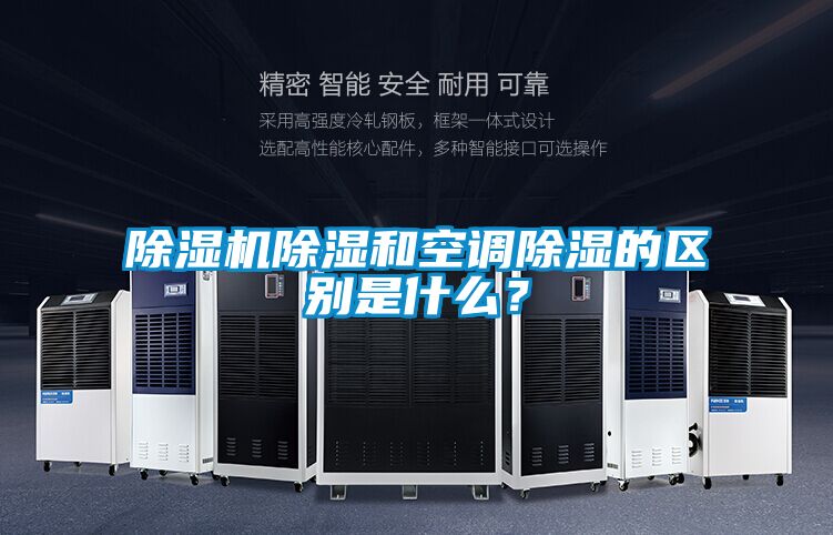 精品一区二区三区水蜜桃除湿和空调除湿的区别是什么？
